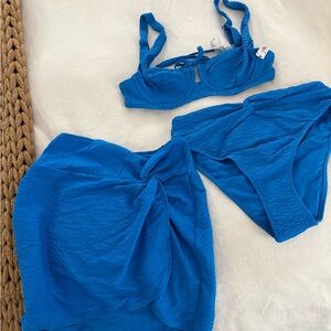 Victoria's Secret Bold Blue Swimwear